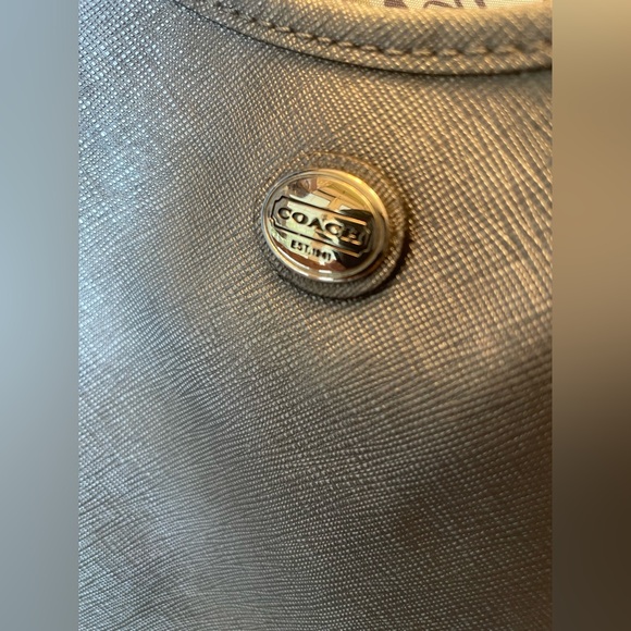 Coach Gray Tote Bag - Picture 2 of 10